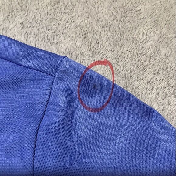 RLX‎ Ralph Lauren Golf Polo Shirt Mens XL Blue Camo Trump National Charlotte - Picture 7 of 15